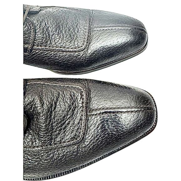 Moreschi Men’s Brown Peccary Split Toe Dress Shoes Size 10 D EU 9 Made in Italy main image 11
